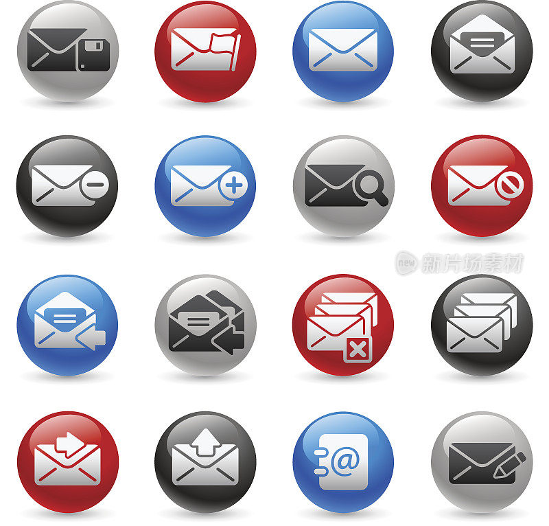 E-mail Icons // Gel Pro Series